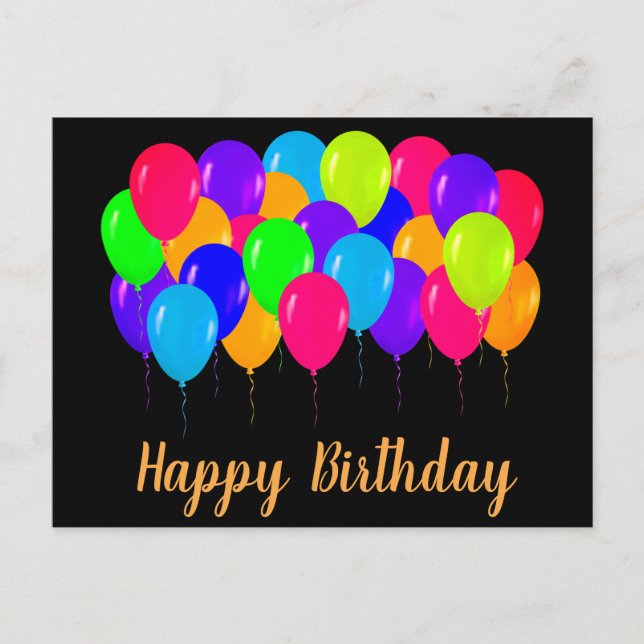 Cartões de aniversário felizes (Frente)