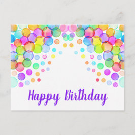 Cartões de aniversário felizes