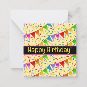 Cartões de aniversário felizes, fofos, estocar! ca