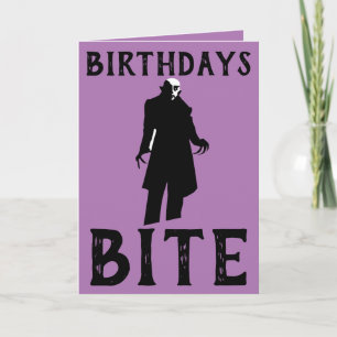 CARTÕES DE ANIVERSÁRIO GÁTICOS