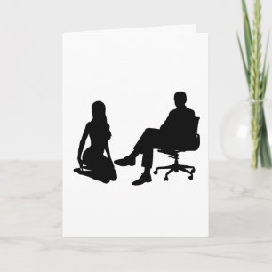 Cartões de Aniversário Kinky D/s para Ele