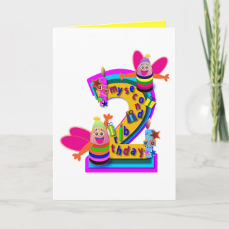 Cartões de aniversário para animais: Segundo anive