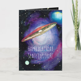 Cartões de aniversário para crianças que amam o es