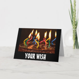 CARTÕES DE ANIVERSÁRIO SAFADOS, SEU DESEJO É MINHA