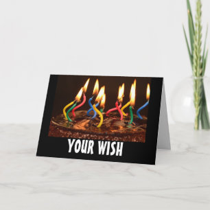CARTÕES DE ANIVERSÁRIO SAFADOS, SEU DESEJO É MINHA