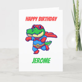 Cartões de aniversário super-heróis para crianças
