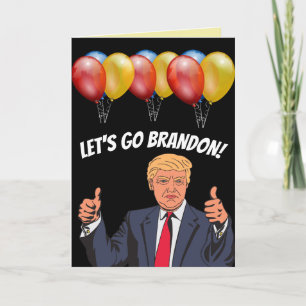 CARTÕES DE ANIVERSÁRIO VAMOS LÁ BRANDON TRUMP