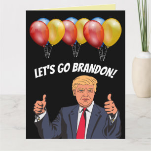 CARTÕES DE ANIVERSÁRIO VAMOS LÁ BRANDON TRUMP
