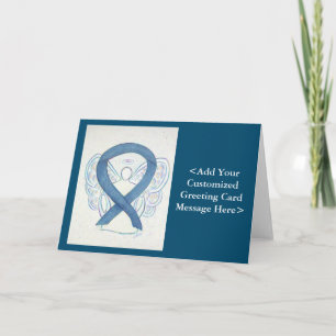 Cartões de anjo para a consciência de Blue Denim