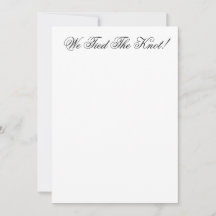 Cartões de anúncio personalizáveis de casamento