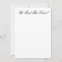 Cartões de anúncio personalizáveis de casamento