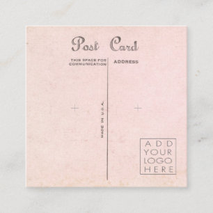 Cartões de Apoio para Brincos de Cartão Postal Ant