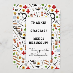 Cartões de Apreciação de Enfermeiro