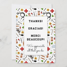 Cartões de Apreciação de Enfermeiros