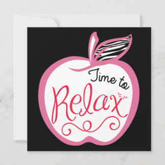 Cartões de Apreciação de Professores da Zebra ABC