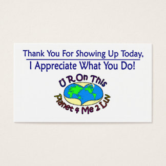 Cartões De Apreciação Que Mudam Este Planeta