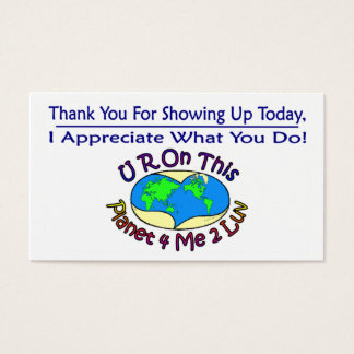 Cartões De Apreciação Que Mudam Este Planeta
