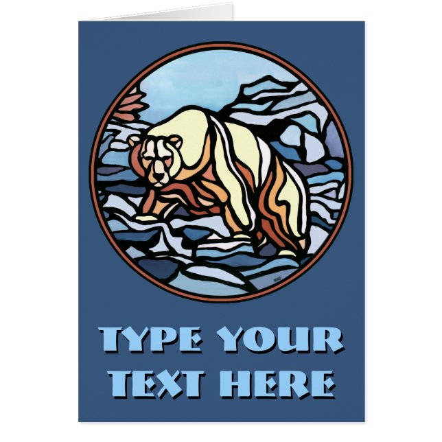 Cartões de Arte Urbanos Cartões de Arte Polar Trib (Frente)