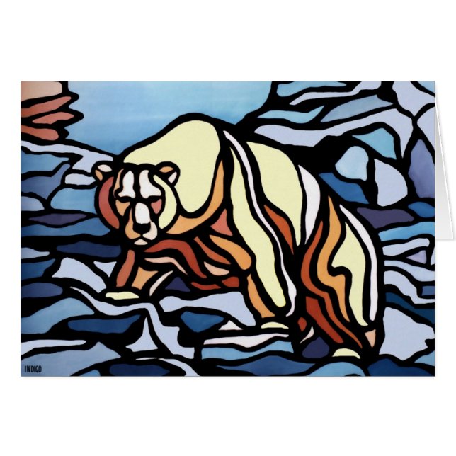 Cartões de Arte Urbanos Vazio Cartões de Arte com  (Frente Horizontal)