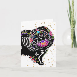 CARTÕES DE ARTES SUGARSKULL CHOW