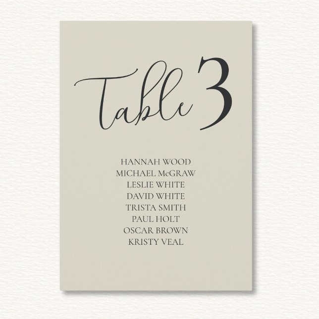 Cartões de assento de mesa de casamento conchas de (Criador carregado)