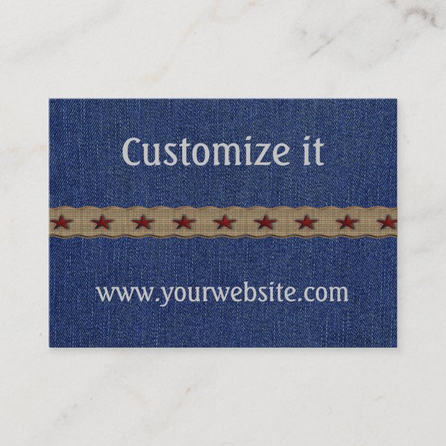 Cartões de assunto pessoal ocidentais feitos sob (Frente)