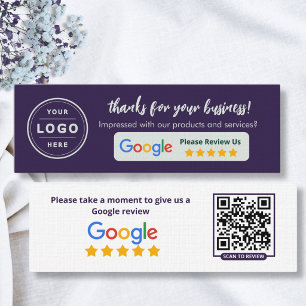 Cartões de Avaliação do Google Deep Plum