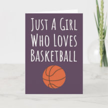 Cartões de Basquete Rosa Fofos Para Bebês Meninas