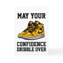 cartões de boa sorte para basquetebol