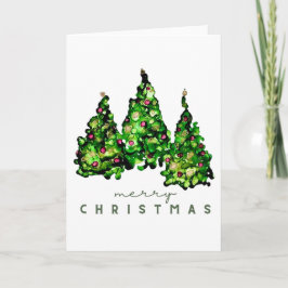 Cartões de Boas Festas com Design de Tinta Alcoóli