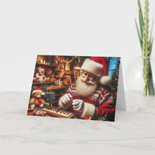Cartões de Boas Festas de Natal Antigos Papai Noel