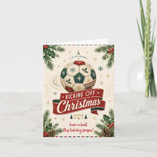 Cartões de Boas Festas de Natal Vintage Bola de Fu