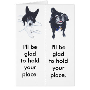 Cartões de border collie do Pug dos amantes do c