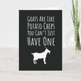 Cartões de Cabra Engraçada Fazenda Animais da Faze
