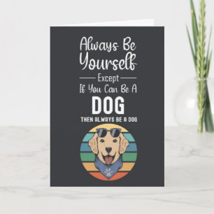 Cartões de Cachorro Fofo Humor Divertido de Animai