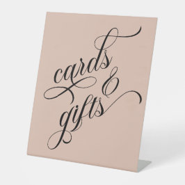 Cartões de Caligrafia Moderna e Sinal de Casamento