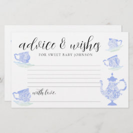 Cartões de cápsula de chá de fraldas Chá China Lac