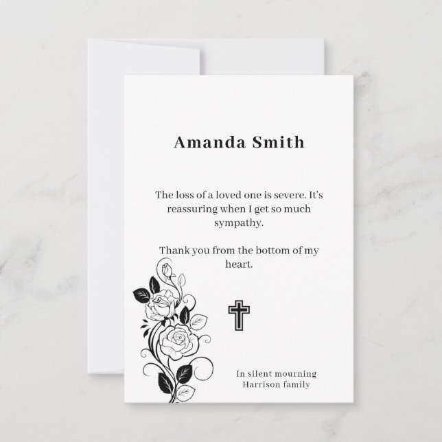 Cartões de Caridade de Comemoração (Frente)