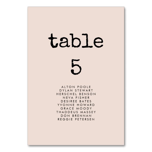 Cartões de cartas para máquinas de escrever minima (Frente)