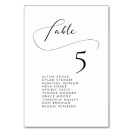 Cartões de cartazes românticos de caligrafia