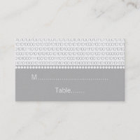 Cartões de Casamento Chic, geek, Cinzas