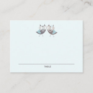 Cartões de Casamento Cute Whimsical