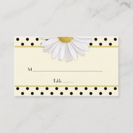 Cartões de Casamento de Bolinhas de margarida