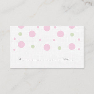 Cartões de Casamento de Confetti Verde Rosa