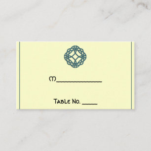 Cartões de Casamento de Eternidade Celta Teal Knot