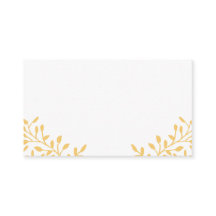 Cartões de Casamento de Jardim Secreto Amarelo de 