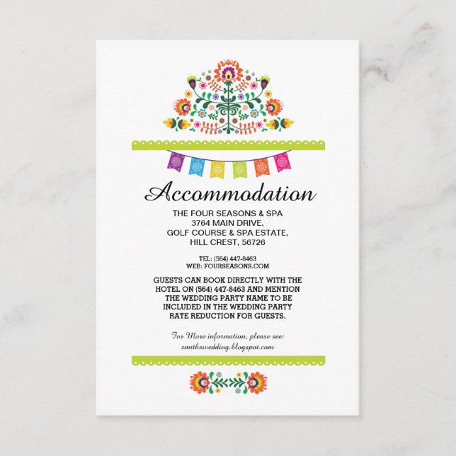 Cartões De Casamento De Limões Fiesta Mexicanos (Frente)