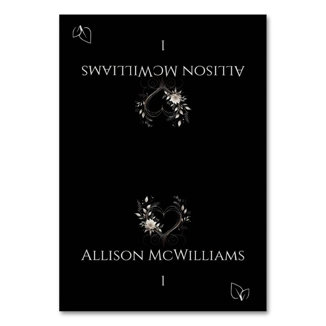 Cartões de Casamento-Flores de Ícones Vegetarianas (Frente)