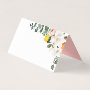 Cartões de Casamento Magnolia Citrus