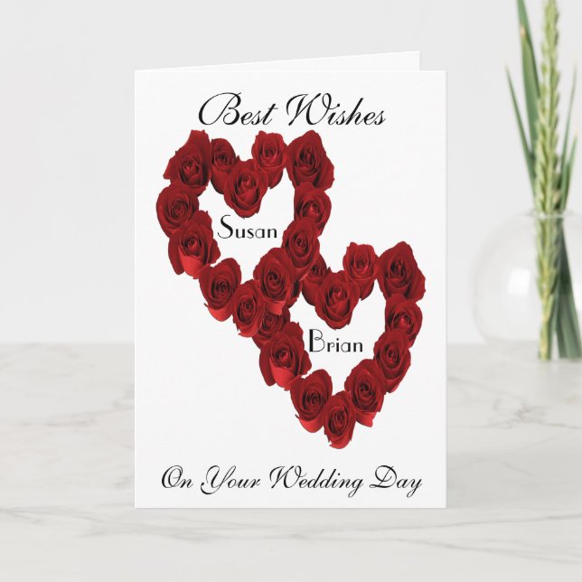 Cartões de Casamento para a Noiva e o Cavalo (Frente)